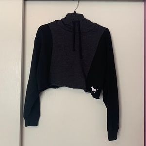 VS PINK cropped hoodie